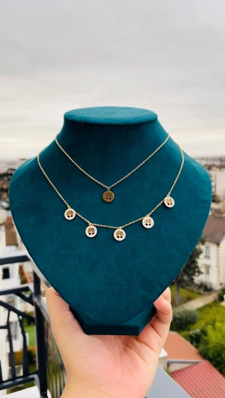 magnifique Ensemble collier et sa gourmette