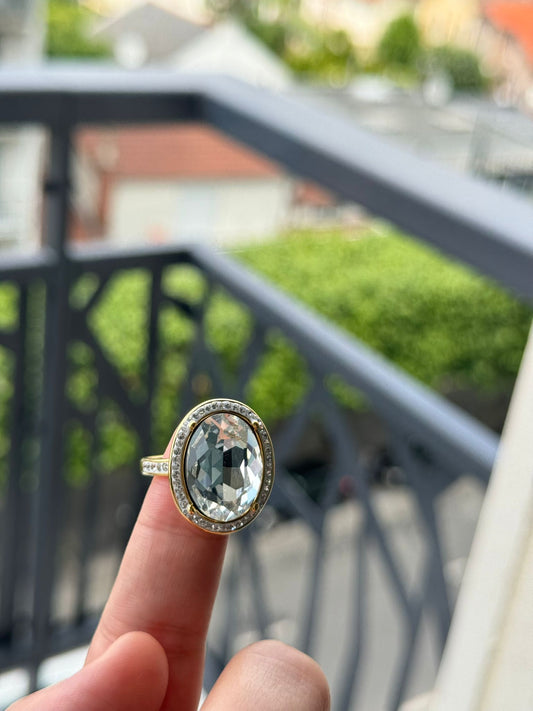Bague très chic en acier inoxydable